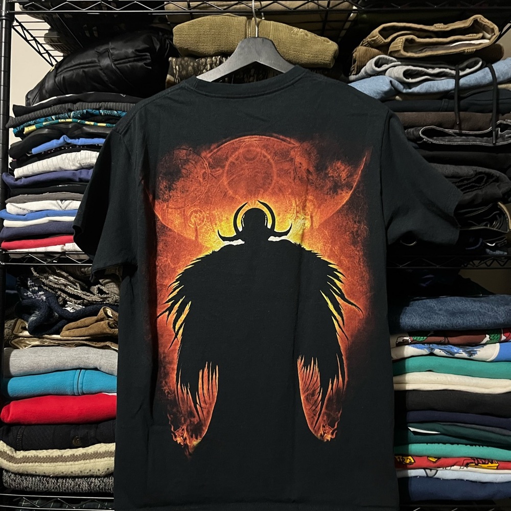 Hanes Black and Orange Graphic Tee - Picture 4 of 4